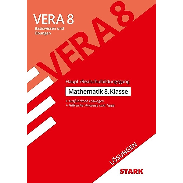 VERA 8 2019 / VERA 8 2019 - Testheft 1: Haupt-/Realschule - Mathematik 8. Klasse Lösungen