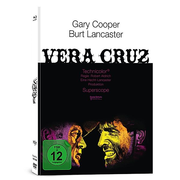 Vera Cruz - 2-Disc Limited Collector's Edition im Mediabook, Borden Chase, Roland Kibbee, James R. Webb