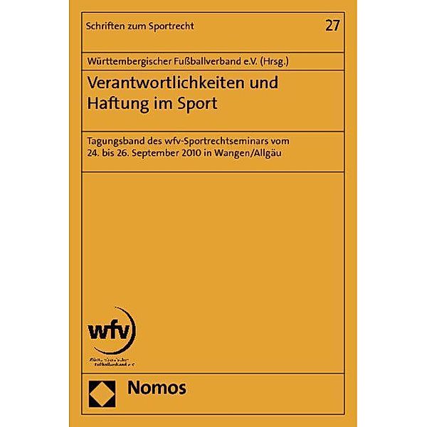 Verantwortlichkeit und Haftung im Sport