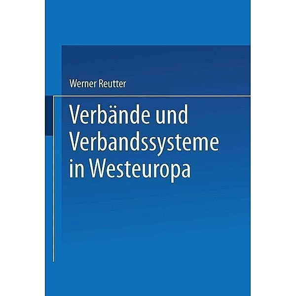 Verbände und Verbandssysteme in Westeuropa