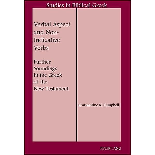 Verbal Aspect and Non-Indicative Verbs, Constantine R. Campbell