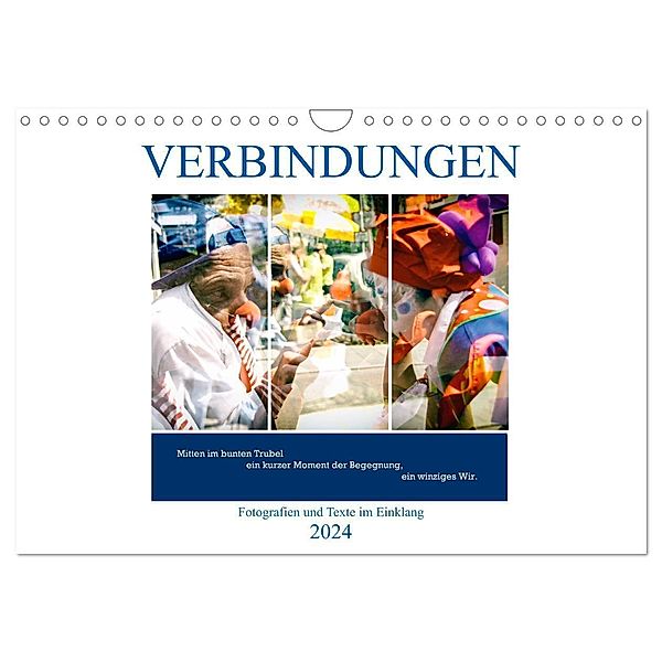 Verbindungen - Fotografien und Texte im Einklang (Wandkalender 2024 DIN A4 quer), CALVENDO Monatskalender, Gudrun Schwibbe, Martina Marten