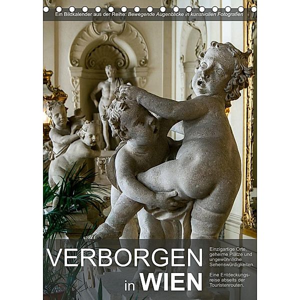 Verborgen in WienAT-Version  (Tischkalender 2023 DIN A5 hoch), Alexander Bartek