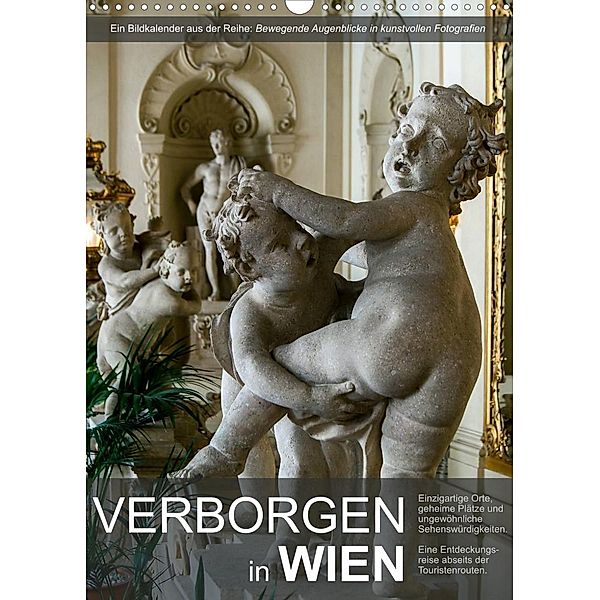 Verborgen in WienAT-Version  (Wandkalender 2023 DIN A3 hoch), Alexander Bartek