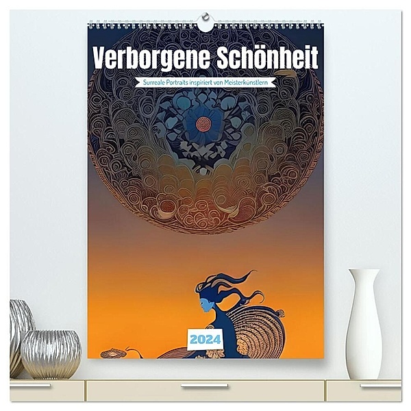 Verborgene Schönheit (hochwertiger Premium Wandkalender 2024 DIN A2 hoch), Kunstdruck in Hochglanz, Christine aka stine1
