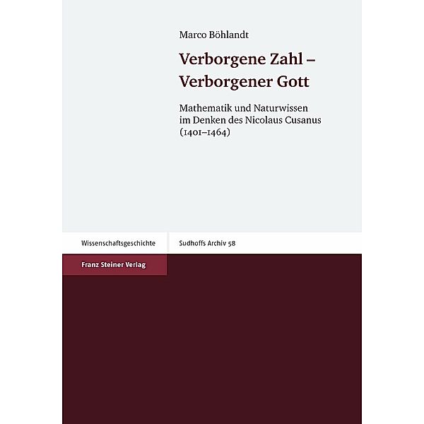 Verborgene Zahl - Verborgener Gott, Marco Böhlandt