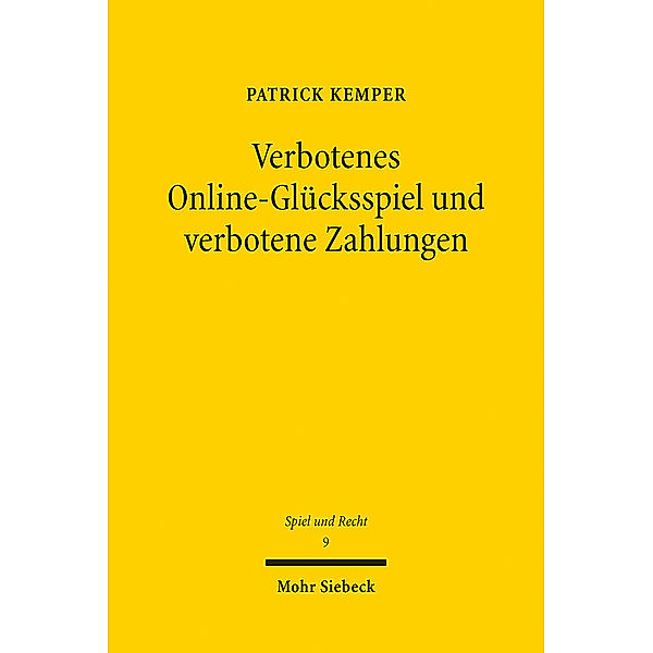 Verbotenes Online-Glücksspiel und verbotene Zahlungen, Patrick Kemper