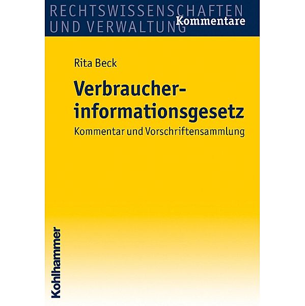 Verbraucherinformationsgesetz, Rita Beck