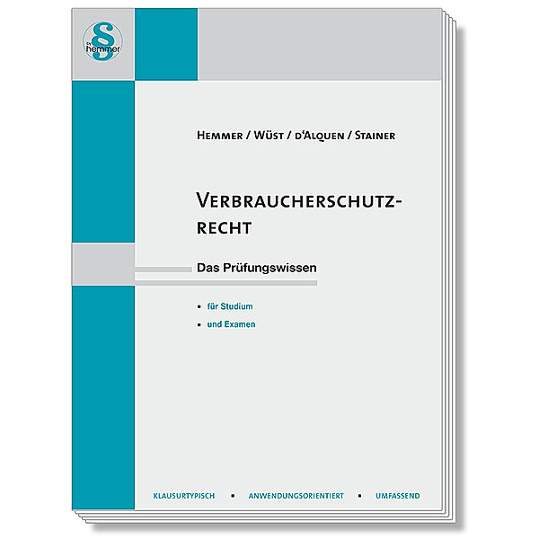 Verbraucherschutzrecht, Karl-Edmund Hemmer, Achim Wüst, Clemens D'Alquen, Stainer