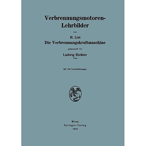 Verbrennungsmotoren-Lehrbilder / Verständliche Wissenschaft