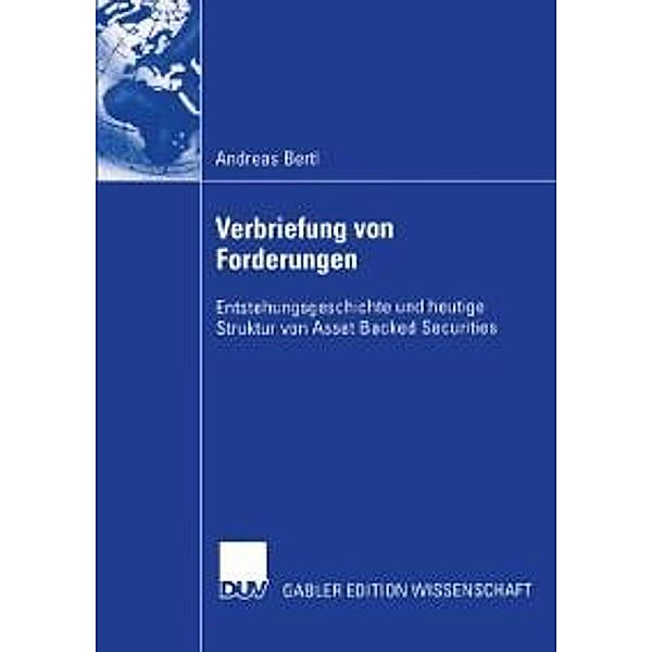 Verbriefung von Forderungen, Andreas Bertl