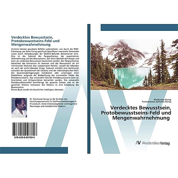 Verdecktes Bewusstsein, Protobewusstseins-Feld und Mengenwahrnehmung, Ravikumar Kurup, Parameswara Achutha Kurup