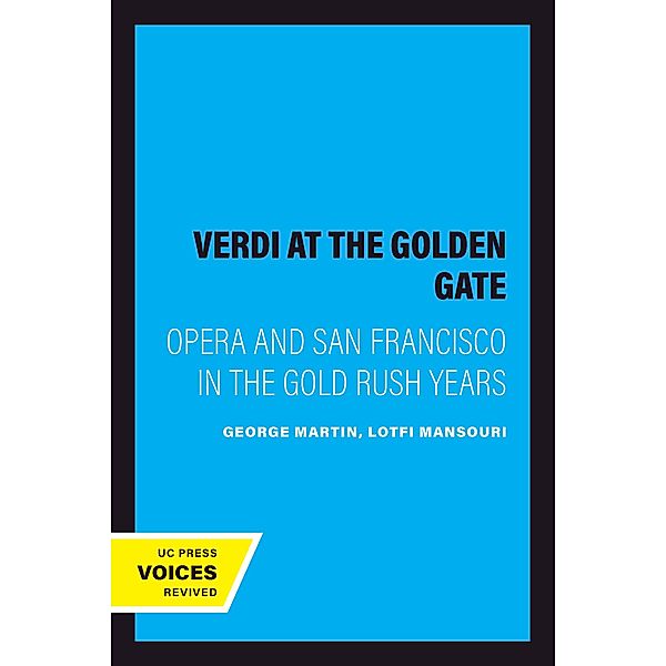 Verdi at the Golden Gate, George Martin