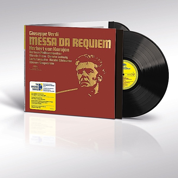 Verdi: Messa Da Requiem (Original Source) (Vinyl), Karajan, Berliner Philharmoniker, Wiener Singverein