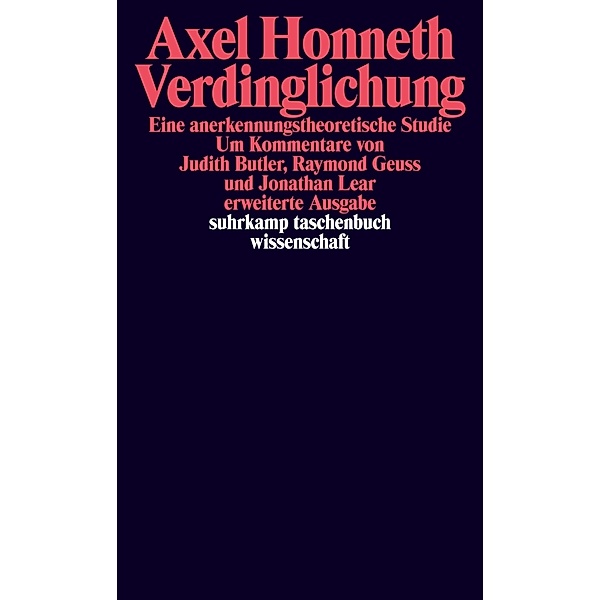 Verdinglichung, Axel Honneth