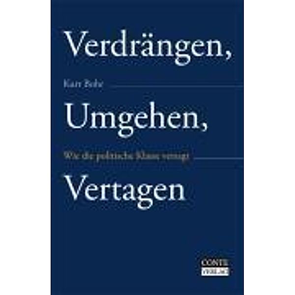 Verdrängen, Umgehen, Vertagen, Kurt Bohr