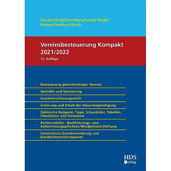 Vereinsbesteuerung Kompakt, Karl Birgel, Harald Dauber, Anja Herzberg, Alexander Kamps, Stephan Nagel, Uwe Perbey, Klaus Pientka