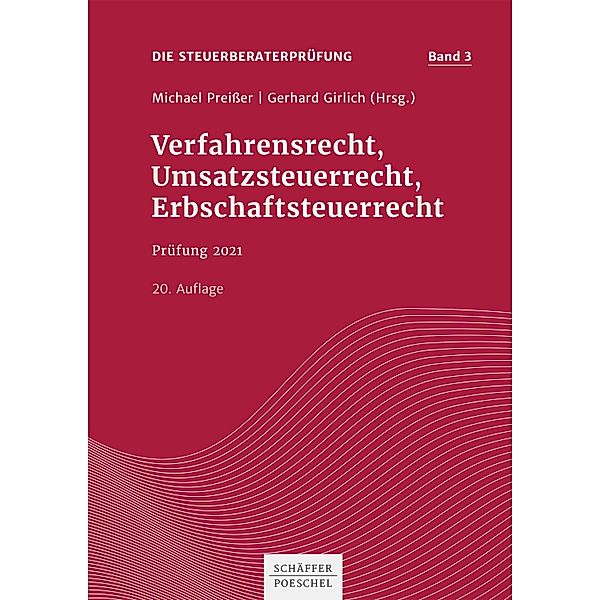 Verfahrensrecht, Umsatzsteuerrecht, Erbschaftsteuerrecht / Steuerberatungsprüfung Bd.3