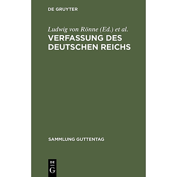 Verfassung des Deutschen Reichs