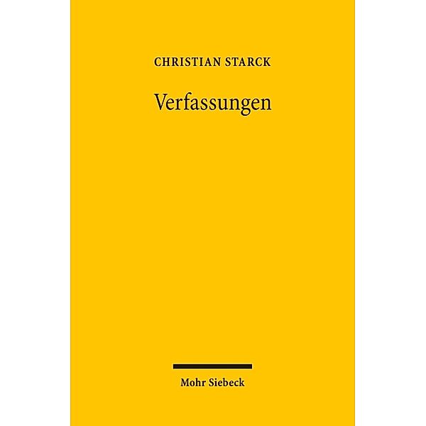 Verfassungen, Christian Starck