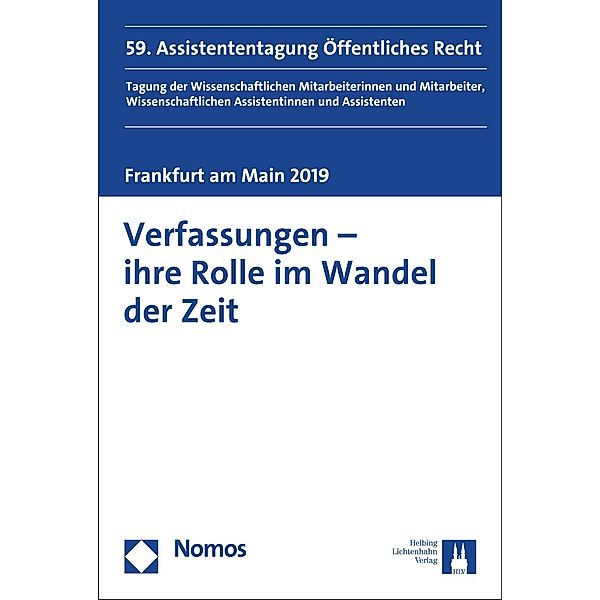 Verfassungen - ihre Rolle im Wandel der Zeit