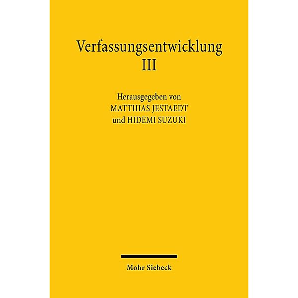 Verfassungsentwicklung III