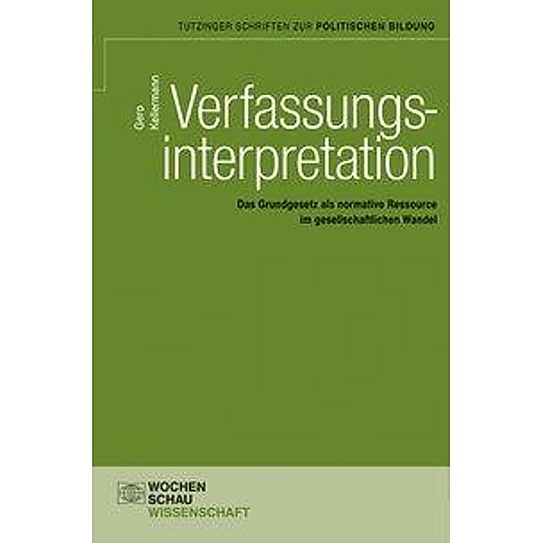 Verfassungsinterpretation, Gero Kellermann