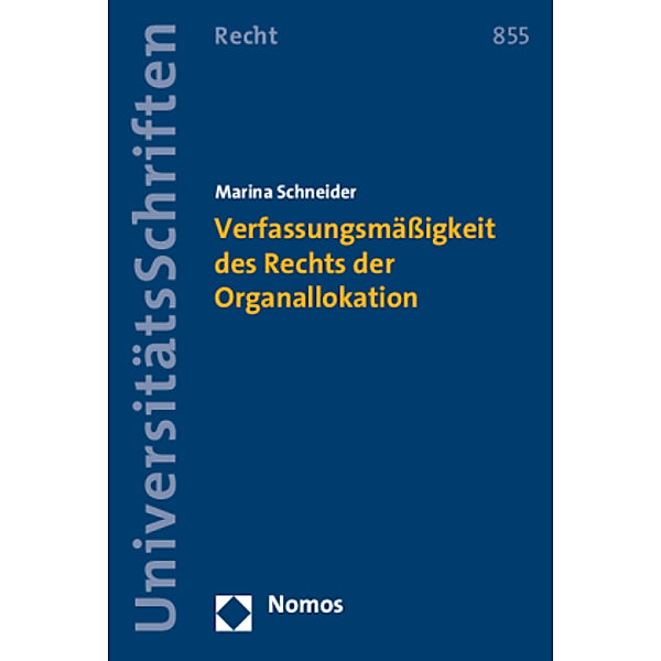 Verfassungsmäßigkeit des Rechts der Organallokation, Marina Schneider