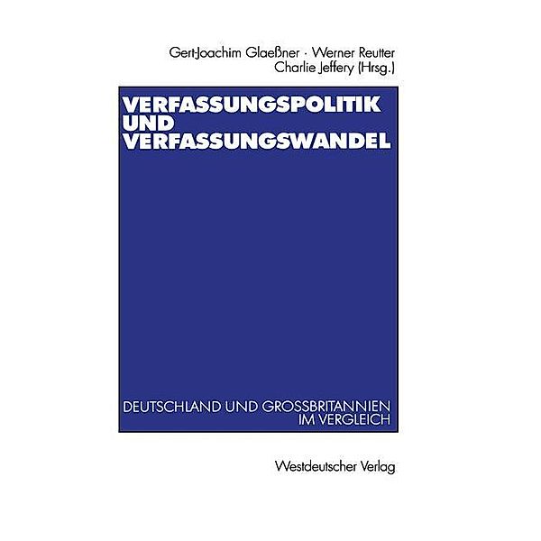 Verfassungspolitik und Verfassungswandel