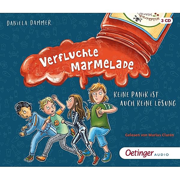 Verfluchte Marmelade,3 Audio-CD, Daniela Dammer