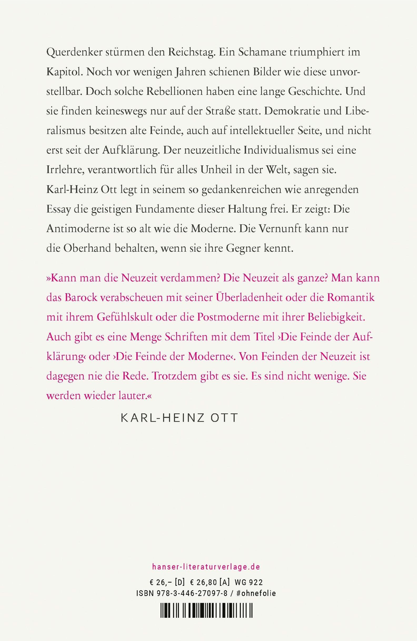 Verfluchte Neuzeit Buch von Karl-Heinz Ott versandkostenfrei - Weltbild.de