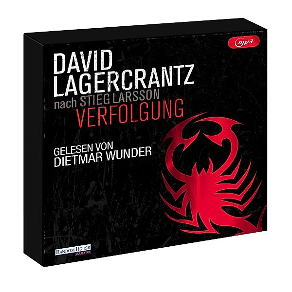 Verfolgung,2 MP3-CDs, David Lagercrantz