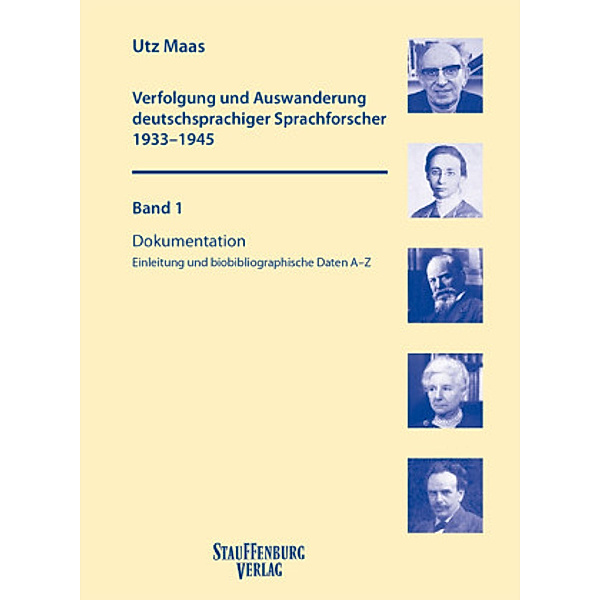 Verfolgung und Auswanderung deutschsprachiger Sprachforscher 1933-1945, m. 1 CD-ROM, 2 Teile, Utz Maas