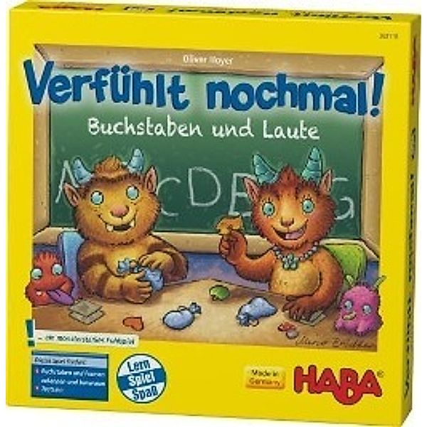 Verfühlt nochmal! Buchstaben und Laute (Kinderspiel)