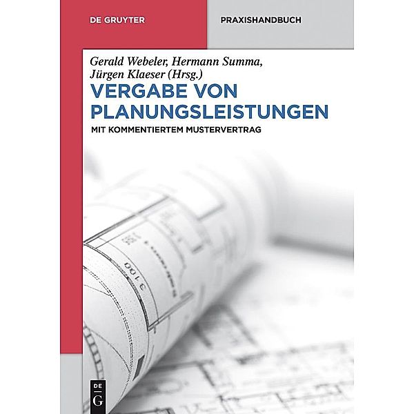 Vergabe von Planungsleistungen / De Gruyter Praxishandbuch