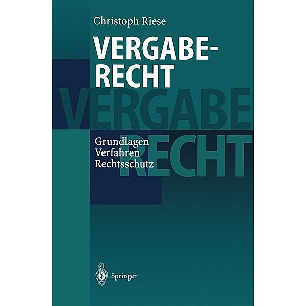 Vergaberecht, Christoph Riese