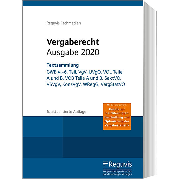 Vergaberecht - Ausgabe 2020