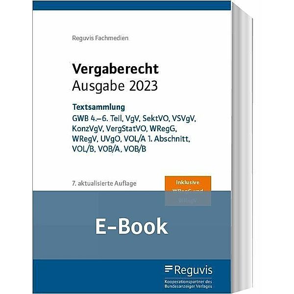 Vergaberecht - Ausgabe 2024 (E-Book)