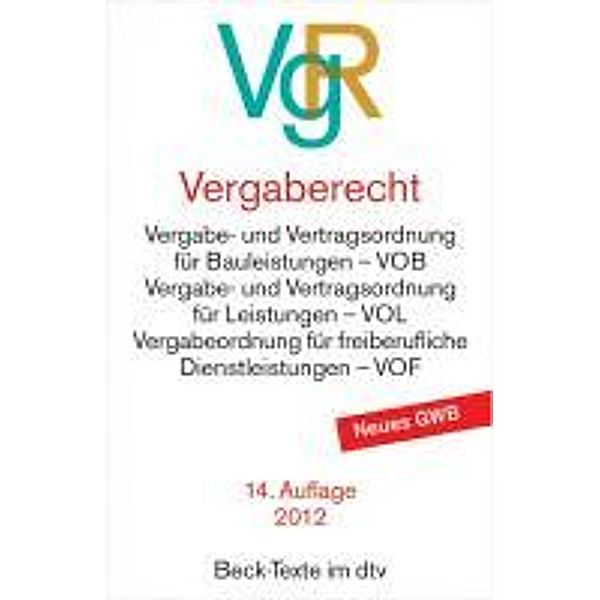 Vergaberecht (VgR)