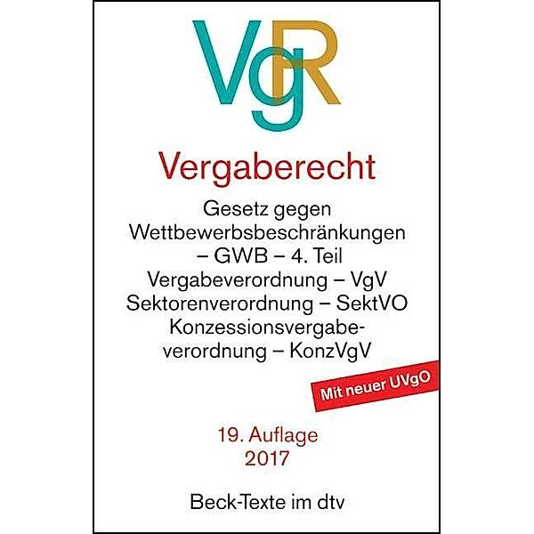 Vergaberecht (VgR)