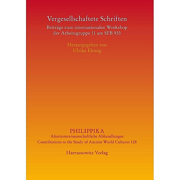 Vergesellschaftete Schriften / Philippika Bd.128