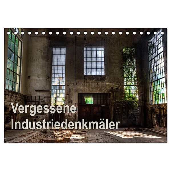 Vergessene Industriedenkmäler (Tischkalender 2024 DIN A5 quer), CALVENDO Monatskalender, Ines Schmiderer