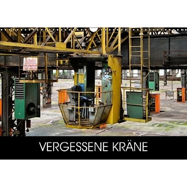 Vergessene Kräne (Wandkalender 2016 DIN A3 quer), rottenplaces.de/André Winternitz