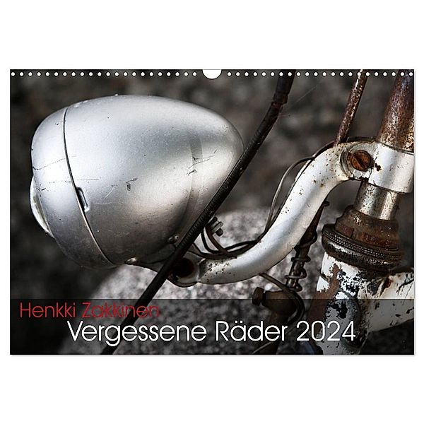 Vergessene Räder 2024 (Wandkalender 2024 DIN A3 quer), CALVENDO Monatskalender, Henkki Zakkinen
