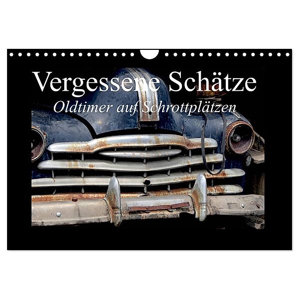 Vergessene Schätze - Oldtimer auf Schrottplätzen (Wandkalender 2024 DIN A4 quer), CALVENDO Monatskalender, Jochen Gerken