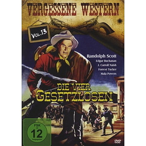 Vergessene Western Vol. 13 - Die vier Gesetzlosen, Frank Gruber