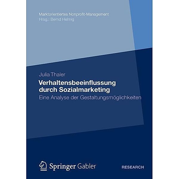 Verhaltensbeeinflussung durch Sozialmarketing, Julia Thaler