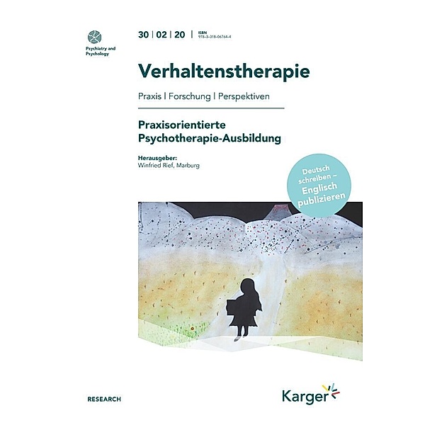 Verhaltenstherapie / 30/2 / Praxisorientierte Psychotherapie-Ausbildung