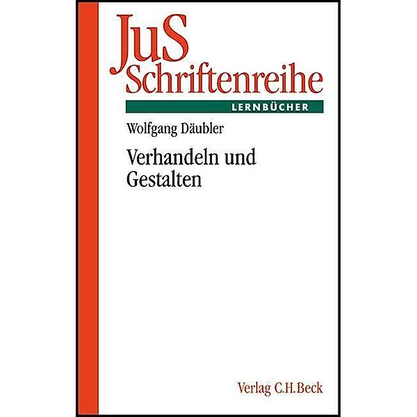 Verhandeln und Gestalten, Wolfgang Däubler