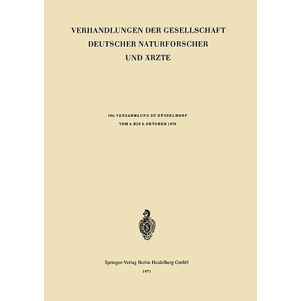 Verhandlungen der Gesellschaft Deutscher Naturforscher und Ärzte, Gesellschaft Deutscher Naturforscher und Ärzte